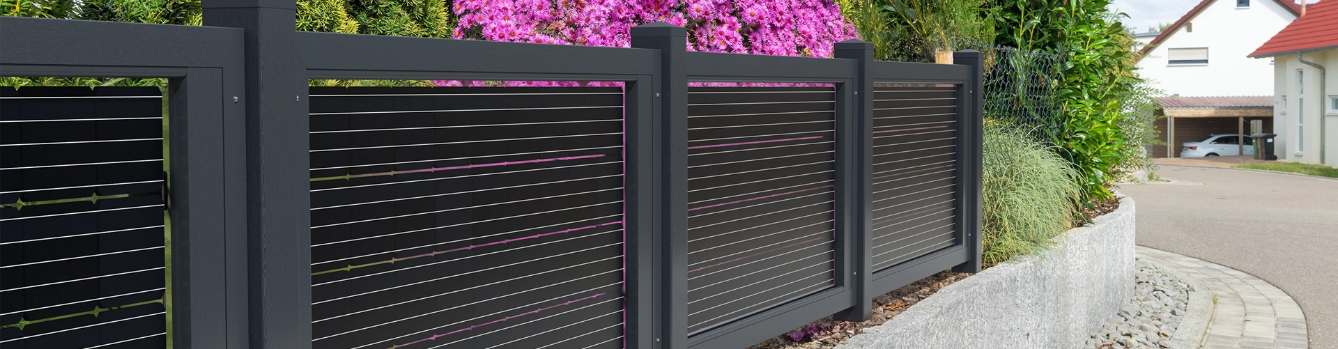 SOLARZAUN 🌞 auf Maß kaufen FairGarden®