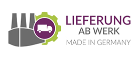 Lieferung ab Werk - Made in Germany, in Deutschland