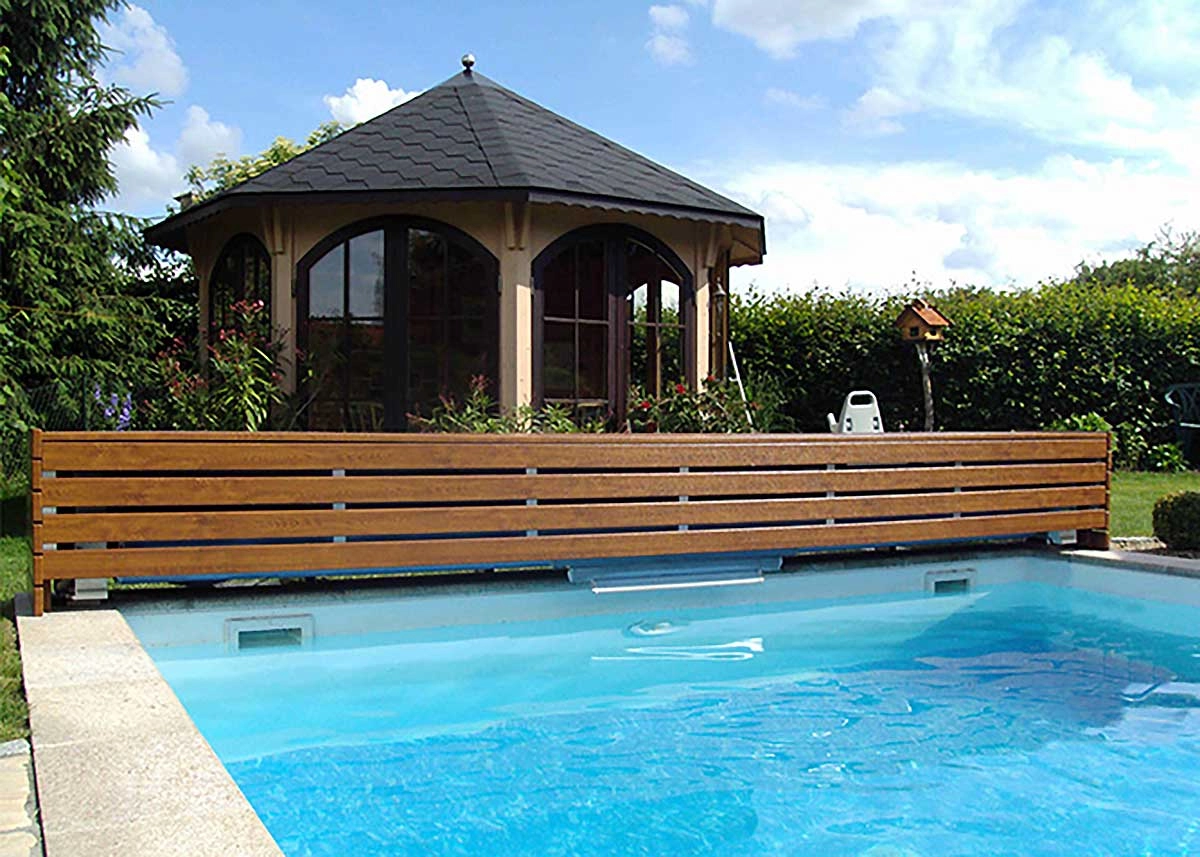 Sichtschutz für Pools
