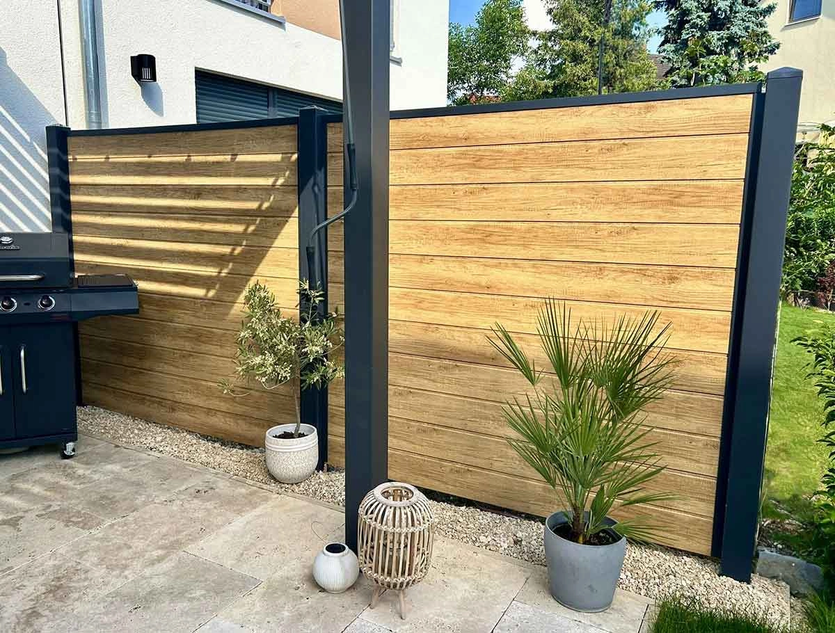 WPC Sichtschutzzaun auf Maß? FairGarden®