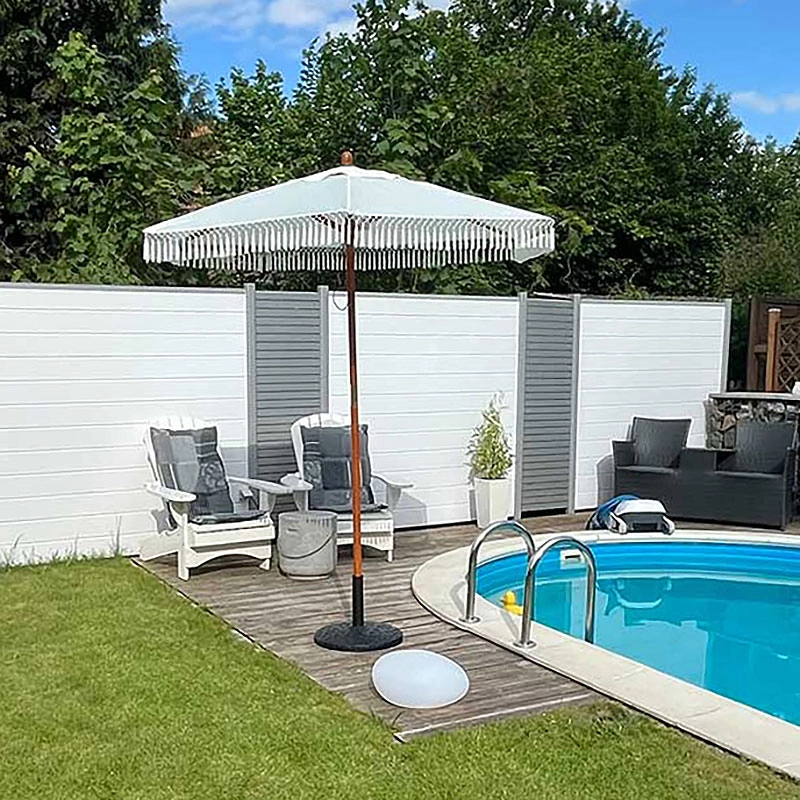 Pool Direkt Am Zaun