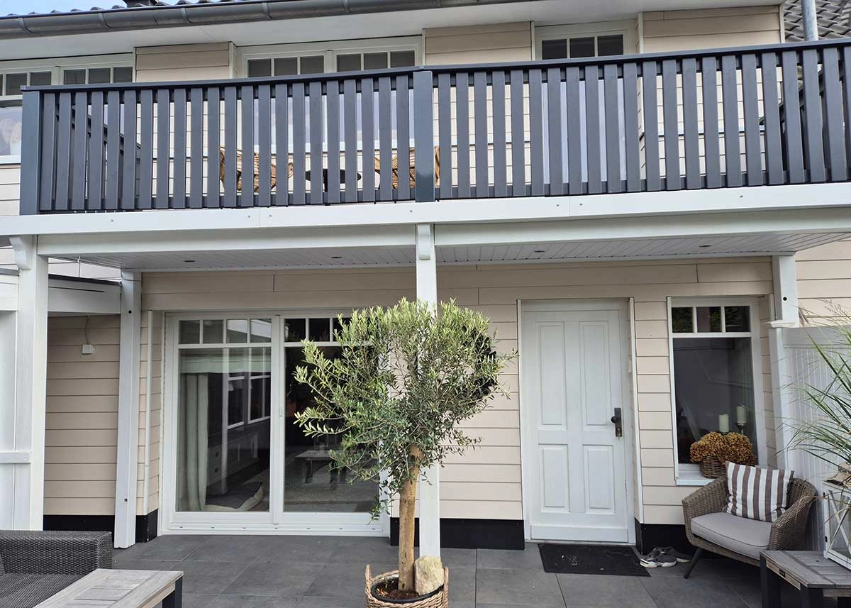 Gelander Balkon Anthrazit