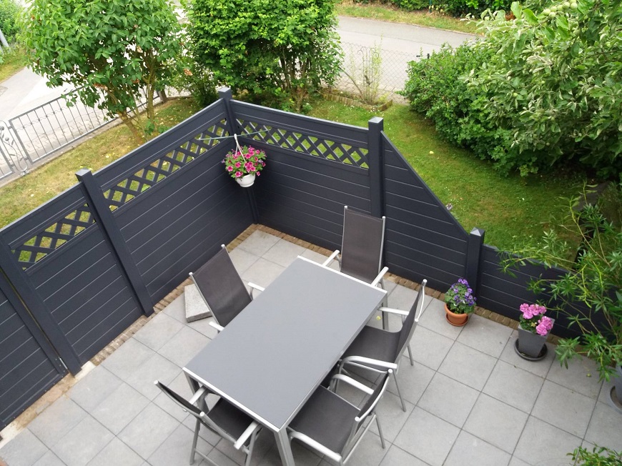 Sichtschutz Terrasse Idee