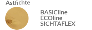 Astfichte Sichtschutzzaun Qualitäts-Kunststoff