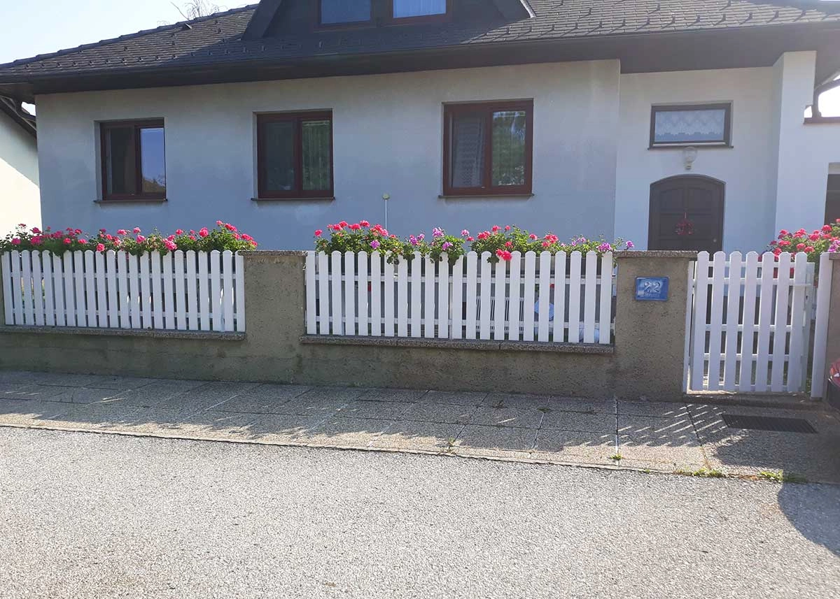 Chunnin Lattenzaun Pinnwand-Dekor – Weiße Ausschnitte Für Klassenzimmer & Partydeko