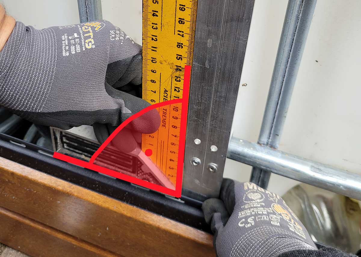 DIY IBC Container Regenfass Verkleidung