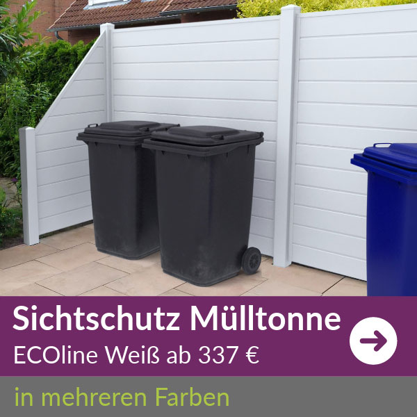 Sichtschutz Mülltonne