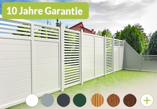 Hier Lamellenzaun online kaufen FairGarden®