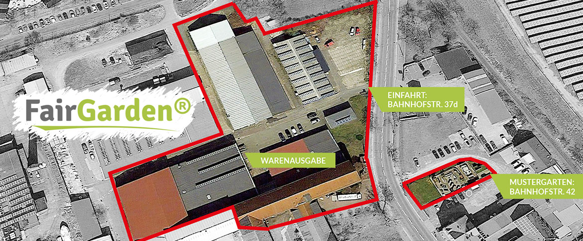 Lageplan Standort von dem Zaunbau-Unternehmen FairGarden in Oschatz