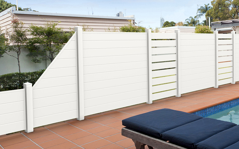 sichtschutz garten kunststoff weis, sichtschutzzaun kunststoff - hier: ab werk & auf maß kaufen, Design ideen