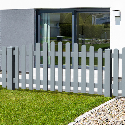 Gartenzaun aus Kunststoff Kunststoffpaneele Hier **ab Werk** kaufen