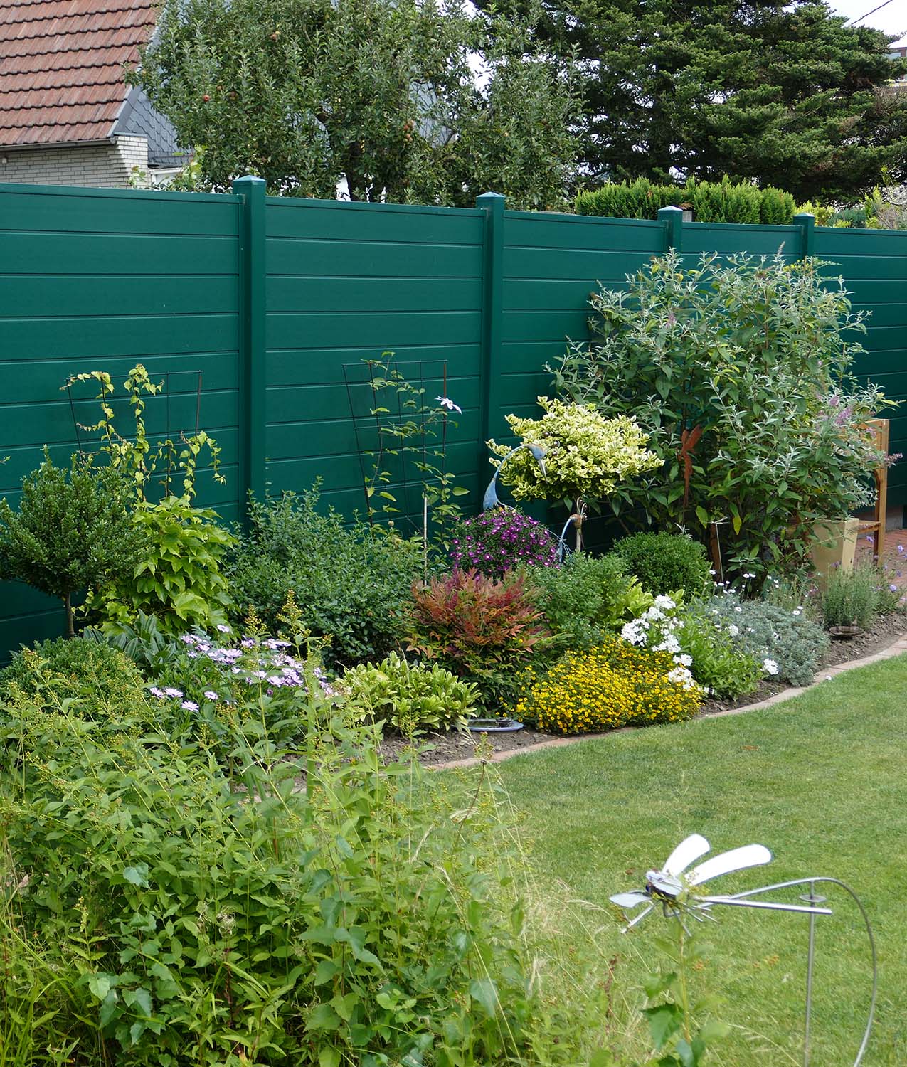 natürlicher Sichtschutz im Garten | Idee