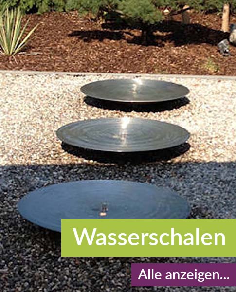 Wasserschale Brunnen Klein und Groß