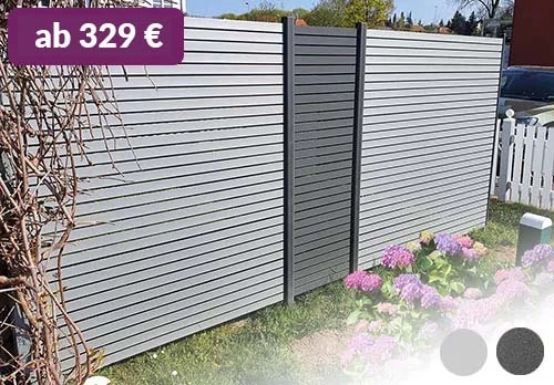 Hier Lamellenzaun online kaufen FairGarden®