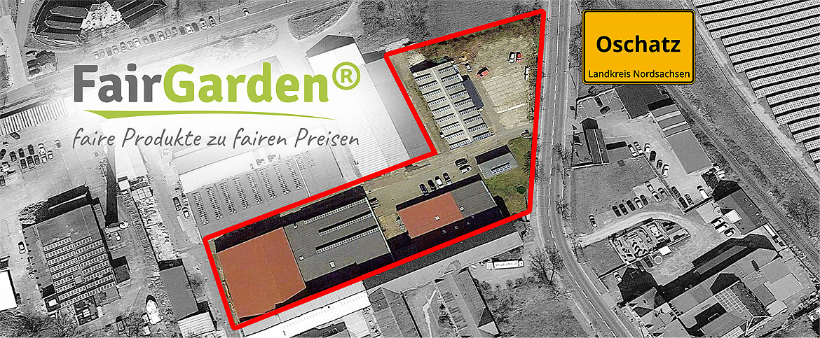 Lageplan Standort von dem Zaunbau-Unternehmen FairGarden in Oschatz