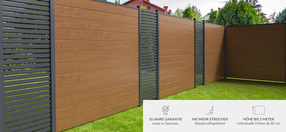 Stecksichtschutz in Golden Oak BASICline