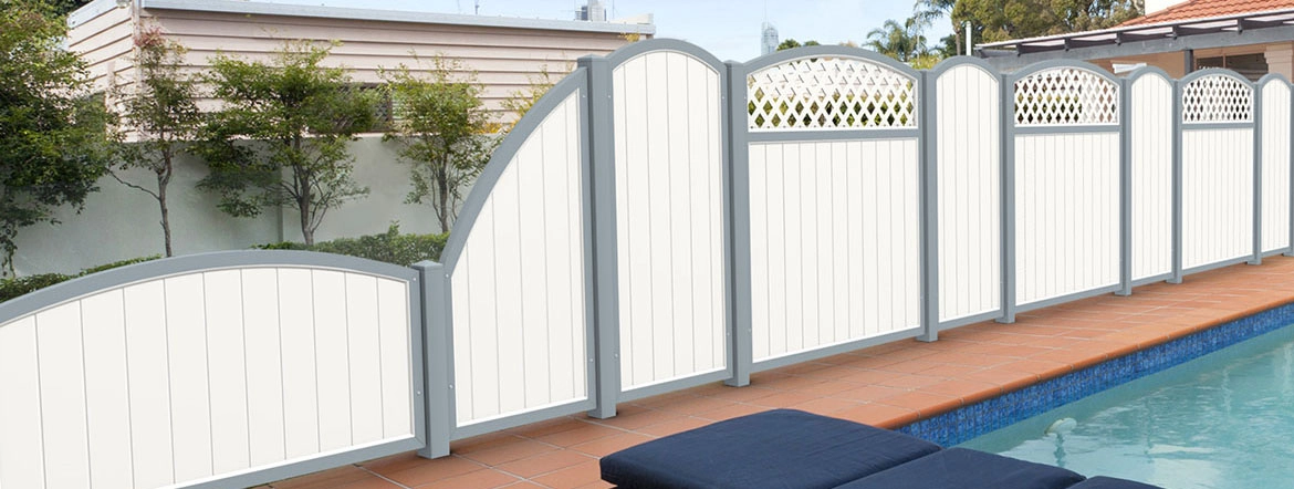 Weiß Silbergrau (Rund)