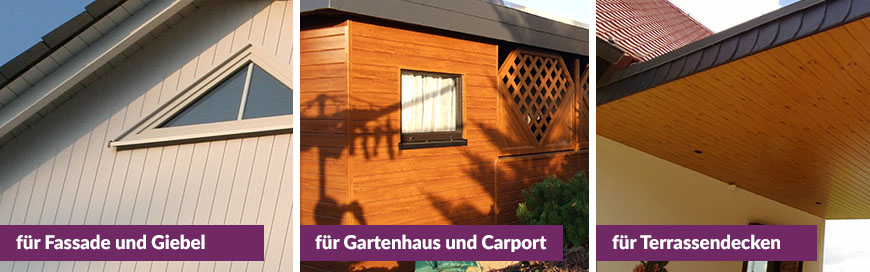 PVC Außenpaneele