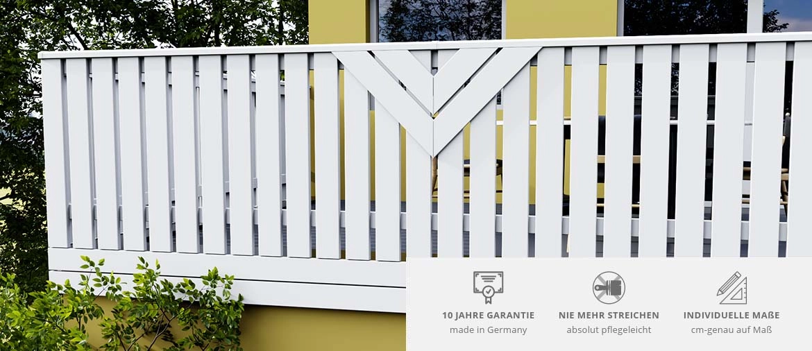 Balkonbretter Kunststoff