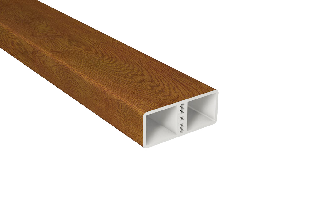 Golden Oak (Zaunlatten) : Zaunlatte Kunststoff B60 x T25 mm Golden Oak Golden Oak (Zaunlatten) : Zaunlatte Kunststoff B60 x T25 mm Golden Oak
