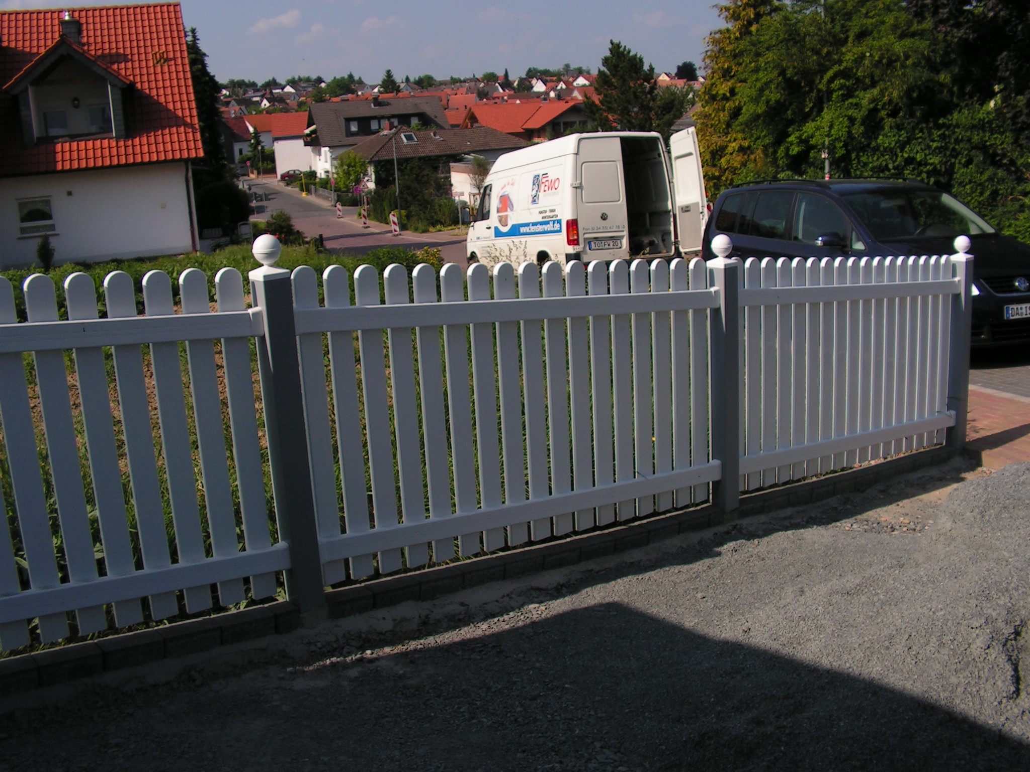 Silbergrau (Zaunlatten) : Zaunlatte Kunststoff B85xT25mm Grau Silbergrau (Zaunlatten) : Zaunlatte Kunststoff B85xT25mm Grau