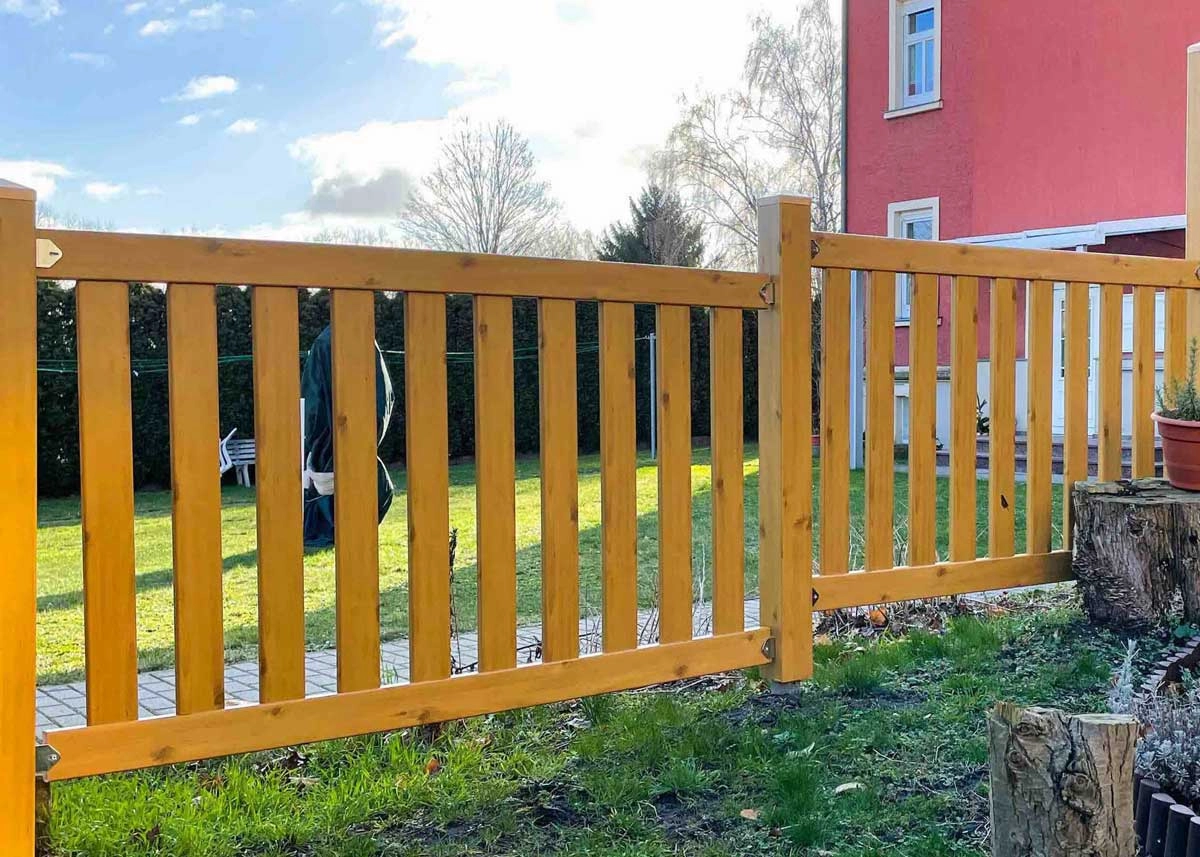 FairGarden® Rahmenzaun Element zweifarbig