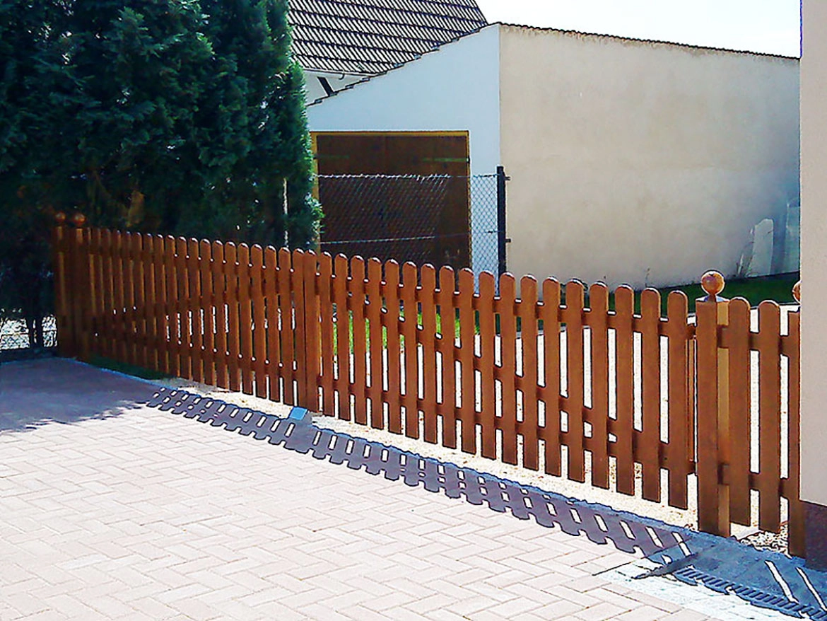 FairGarden® Gartentor gerade auf Maß zweifarbig