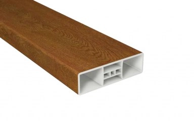 FairGarden®: Balkonbrett B120xT25 mm Golden Oak
