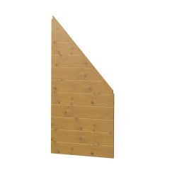 Sichtschutz Basicline 90 cm schräg dicht Astfichte Anthrazit