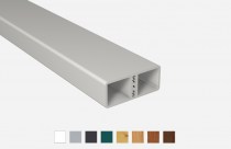 PVC Zaunlatte Weiß Hier auf Maß bis kaufen