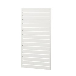 Sichtschutz Ecoline Kunststoff 90cm Rhombus Weiß