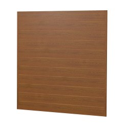 Sichtschutz Ecoline Kunststoff 180cm dicht Golden Oak