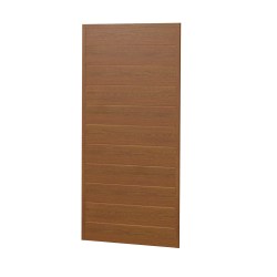 Sichtschutz Ecoline Kunststoff 90cm dicht Golden Oak