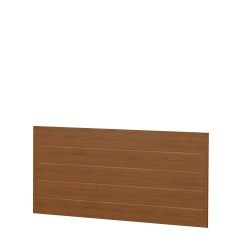 Sichtschutz Ecoline Kunststoff Golden Oak 75cm halbhoch