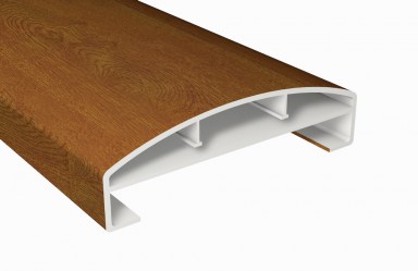 Handlauf Kunststoff 150x45mm Golden Oak