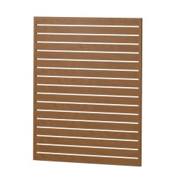 Querlattenzaun Kunststoff 150cm Golden Oak