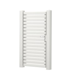 ECOline Spaltsichtschutz-Tür Typ8 komplett Weiß