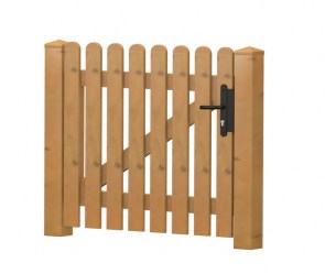 Gartenpforte Gerade PVC-Kunststoff Astfichte