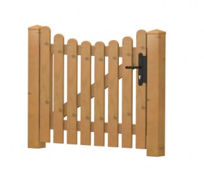 Gartenpforte Unterbogen PVC-Kunststoff Astfichte