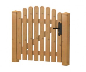 Gartenpforte Oberbogen PVC-Kunststoff Astfichte