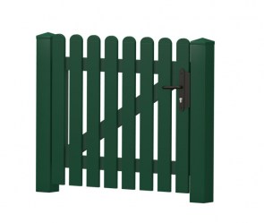 Gartenpforte Gerade PVC-Kunststoff Grün