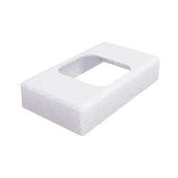 Pfostenschuh Weiß