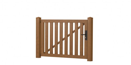 Gartenpforte gerade 92,1x100cm Golden Oak