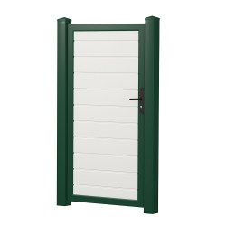 Sichtschutz Tür Kunststoff Dicht 90cm Weiß Grün
