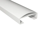 Handlauf Kunststoff Weiß 90x40mm Balkon Geländer