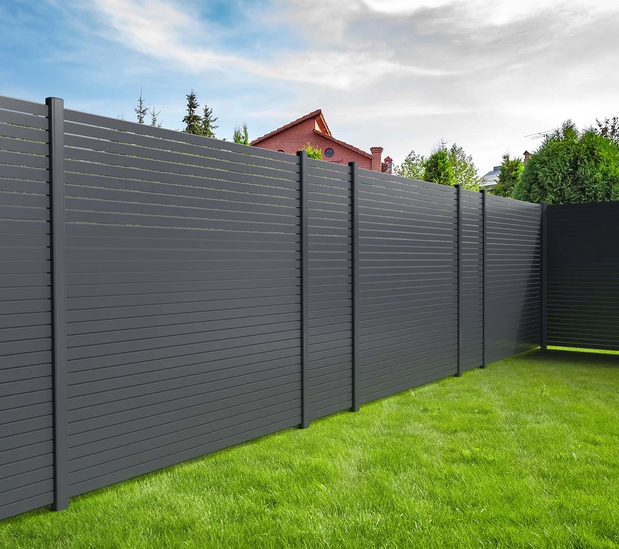 FairGarden® Rhombus Element 60x180 Metall Anthrazit